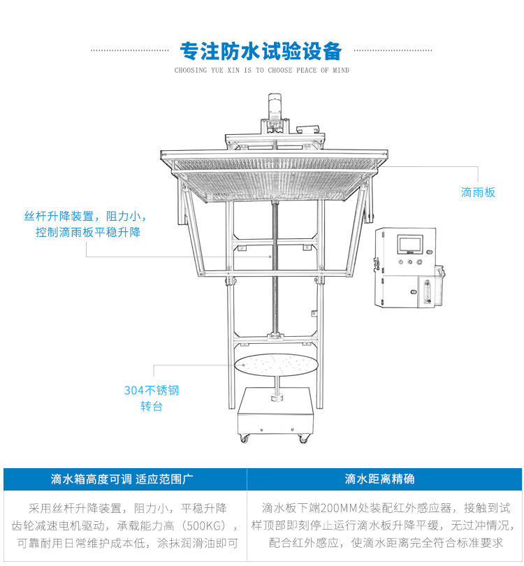 IPX12滴水測(cè)試設(shè)備