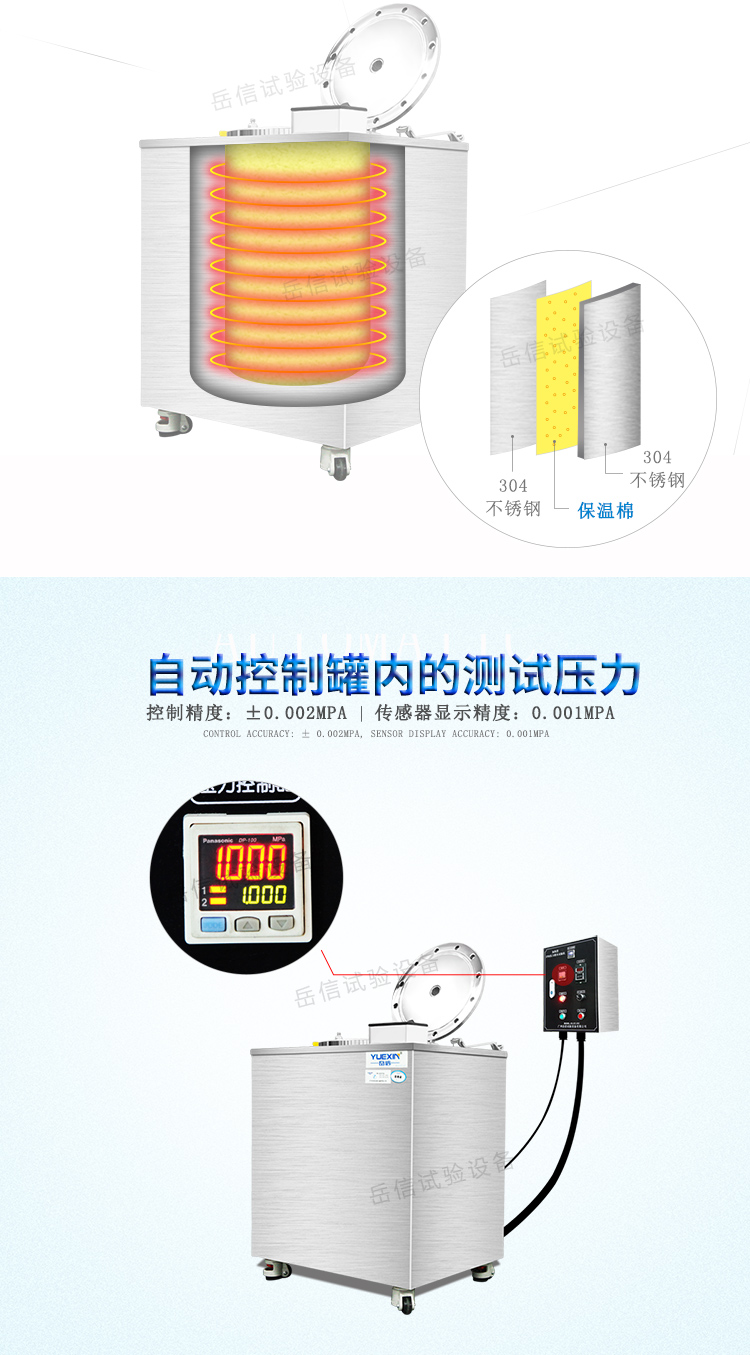 溫度可調,通過數(shù)顯溫控表設置