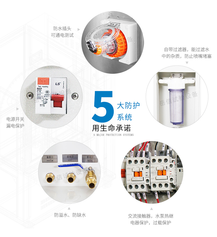 IPX34淋雨測(cè)試，擺管正反轉(zhuǎn)