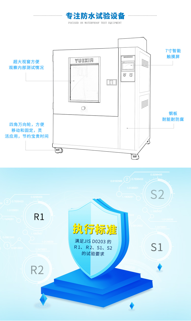 綜合日標(biāo)淋雨箱