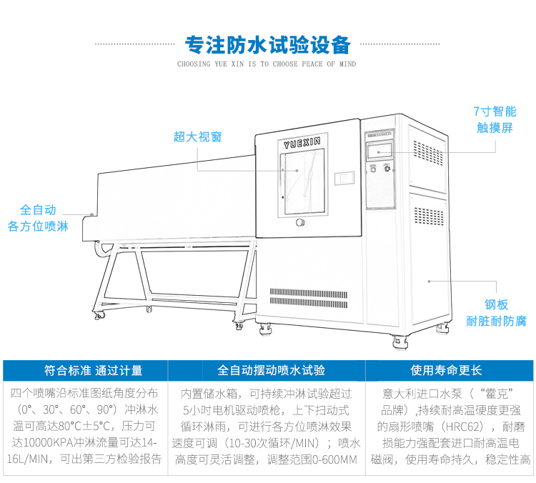 IP69測(cè)試設(shè)備